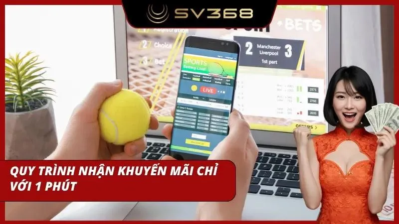 Nhận ưu đãi nhanh chóng với quy trình đơn giản