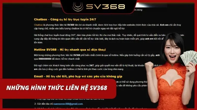Nhiều cách thức kết nối đến nhân viên