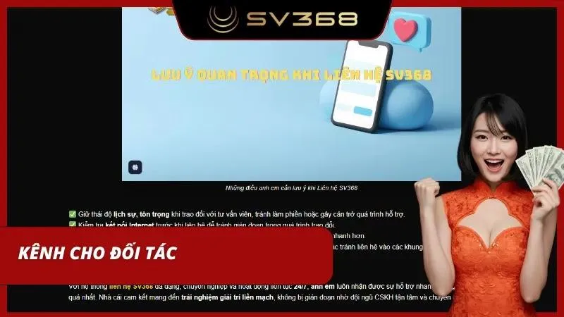 Kết nối thông qua kênh đối tác