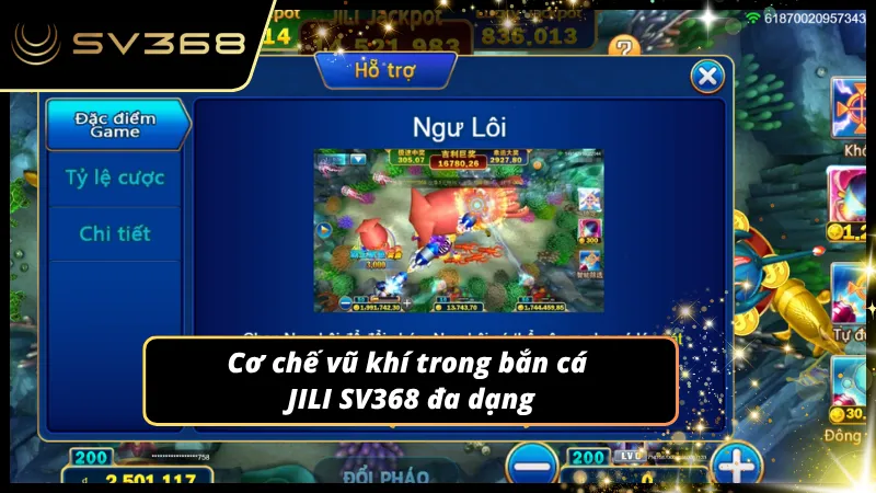 Nhiều công cụ diệt cá với hỏa lực siêu khủng
