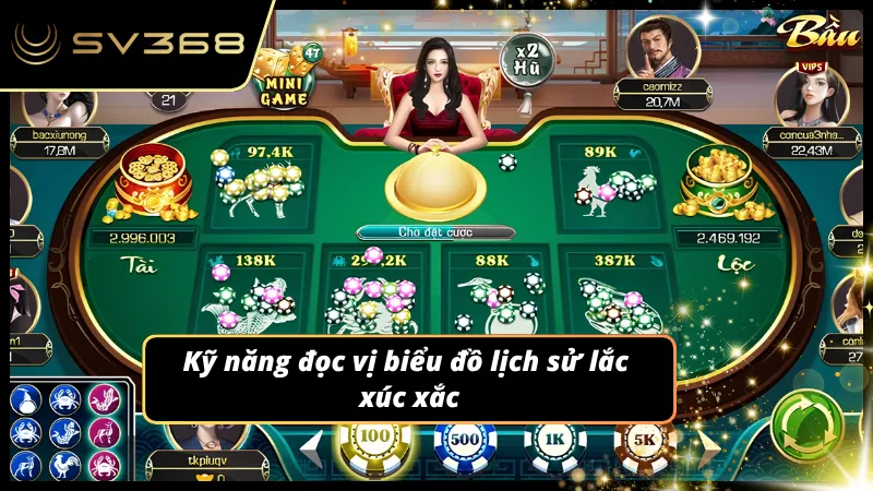 Nắm vững bảng số liệu giúp người chơi thu về lợi nhuận khủng