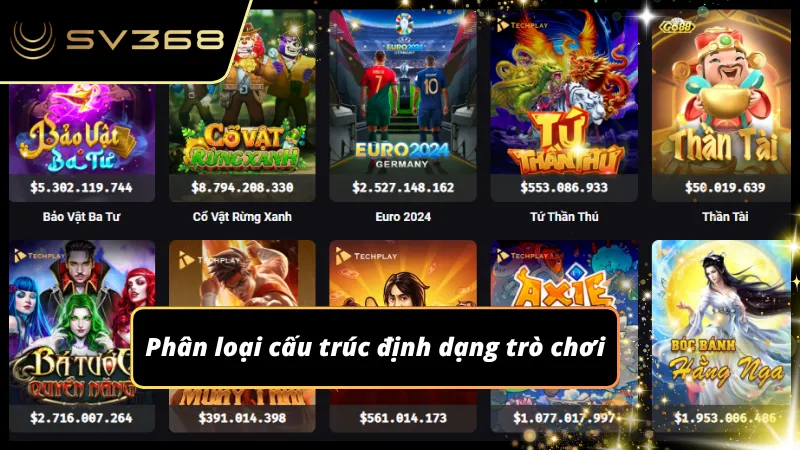 Chi tiết các định dạng trò chơi để cược thủ tự tin đầu tư