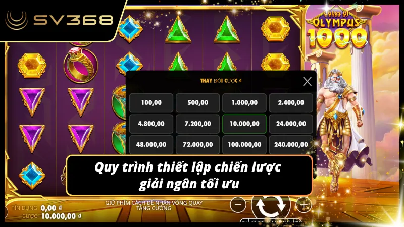 Cược thủ chủ động tăng giảm mức tiền cược vào từng thời điểm