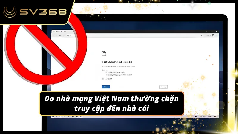 Update để đăng nhập khi nhà mạng chặn link