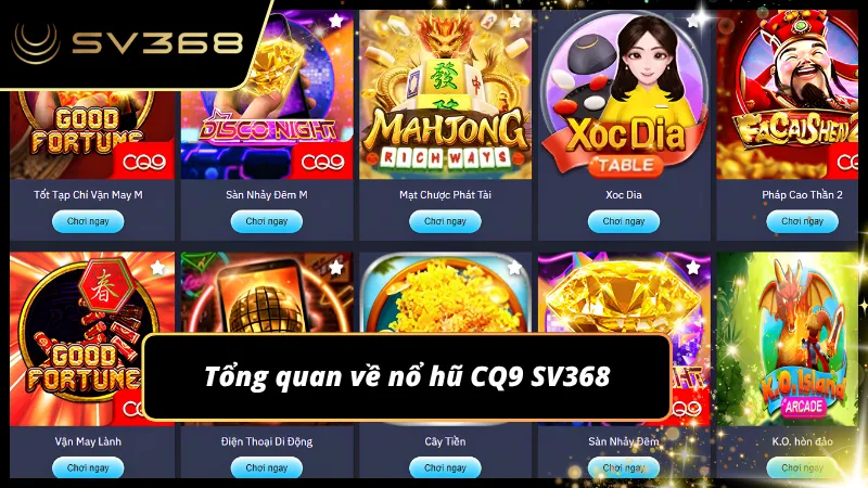 Đắm chìm trong các biểu tượng của nổ hũ CQ9