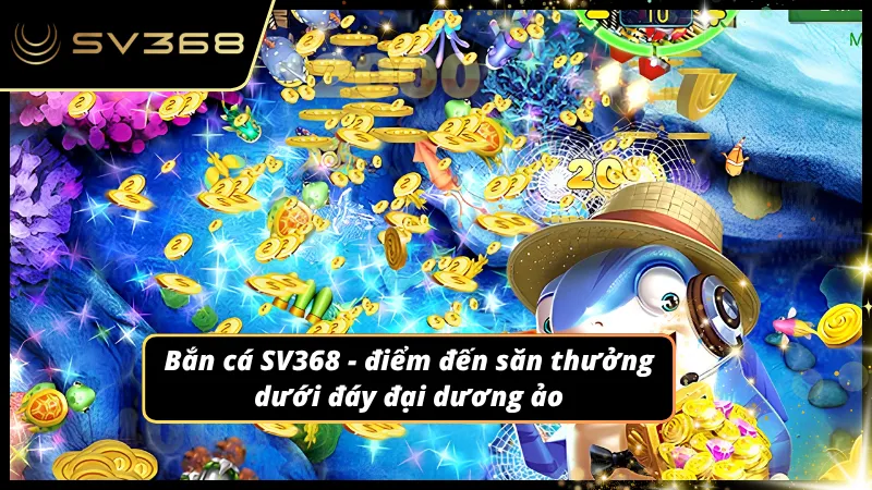 Giao diện săn cá hiển thị hiệu ứng sinh động và nhịp chơi nhanh