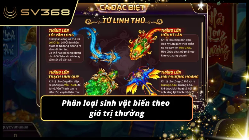 Một số boss đặc biệt xuất hiện kèm hiệu ứng săn thưởng lớn