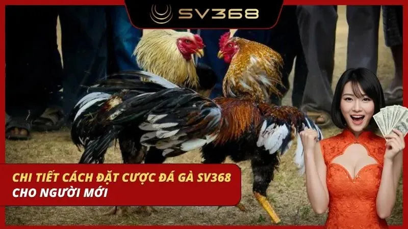 cách đặt cược đá gà sv368