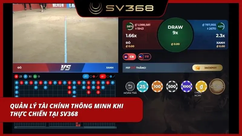 Giao diện thiết lập hạn mức tiền cược giúp kê thủ chủ động kiểm soát
