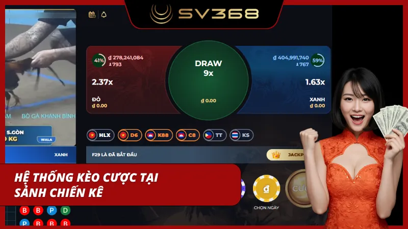 Người chơi theo dõi kèo trực tiếp trước khi đưa ra quyết định