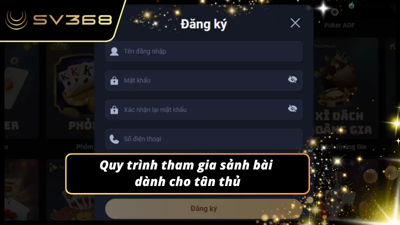 Các thao tác cơ bản được hiển thị rõ ngay khi tham gia