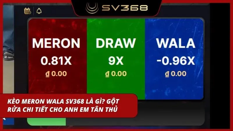 kèo meron wala sv368 là gì